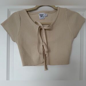 Princess Polly crop cardi sweater